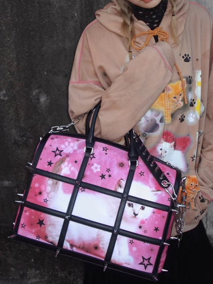 Cat Cage Design Bag