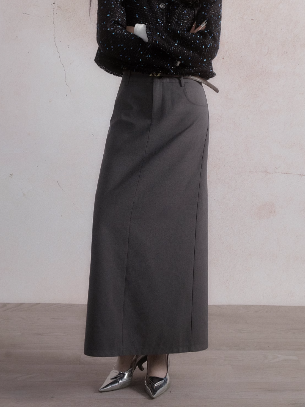 Casual Classic Straight Skirt