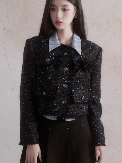 Starry Classic Tweed Jacket &amp; Flese Rock