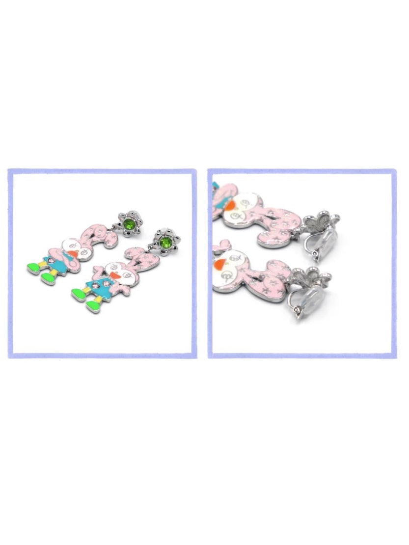 Earny Bunny Bunny Earlings et Pierce asymétriques