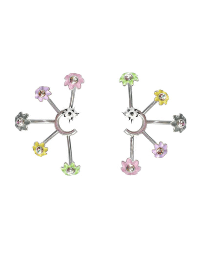 Flower-shaped Zircon Pierce