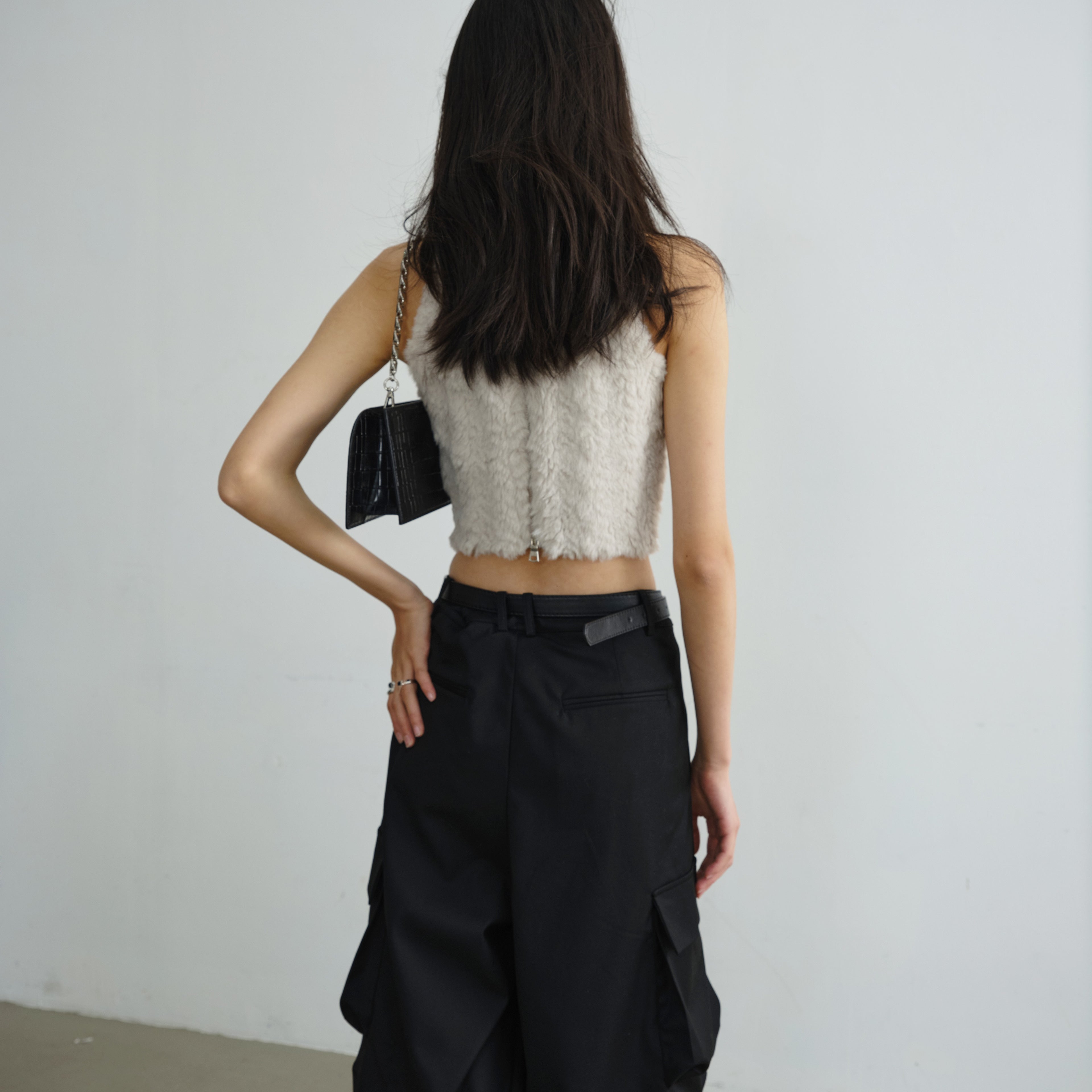 Work Style Three-dimensional Pocket Pants