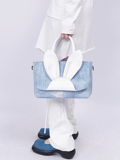 Rabbit Square Compact Hand-Bag