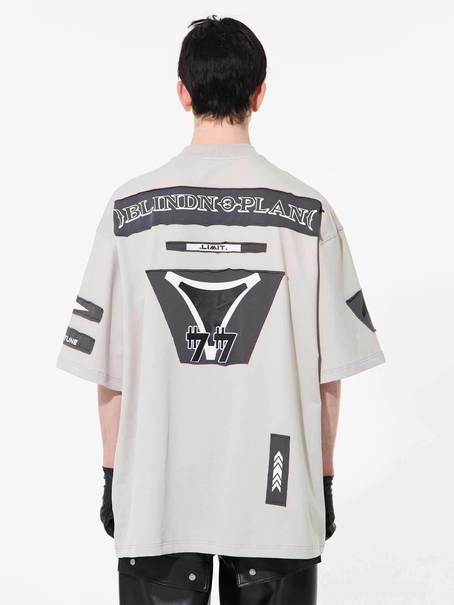 Back-PRINT CASUAL OVERSIZE T-SHIRT