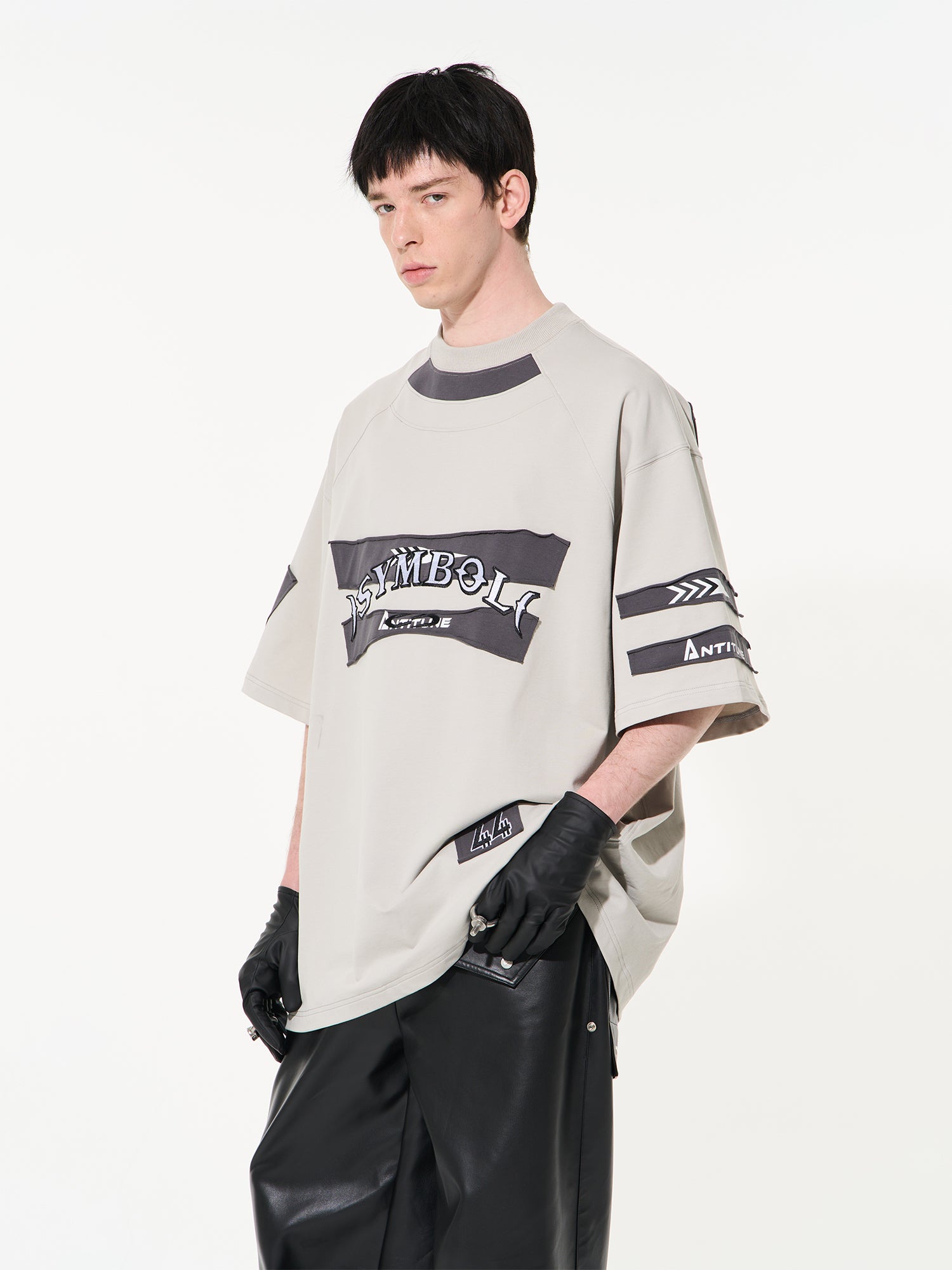 Back-Print Casual Oversize T-Shirt