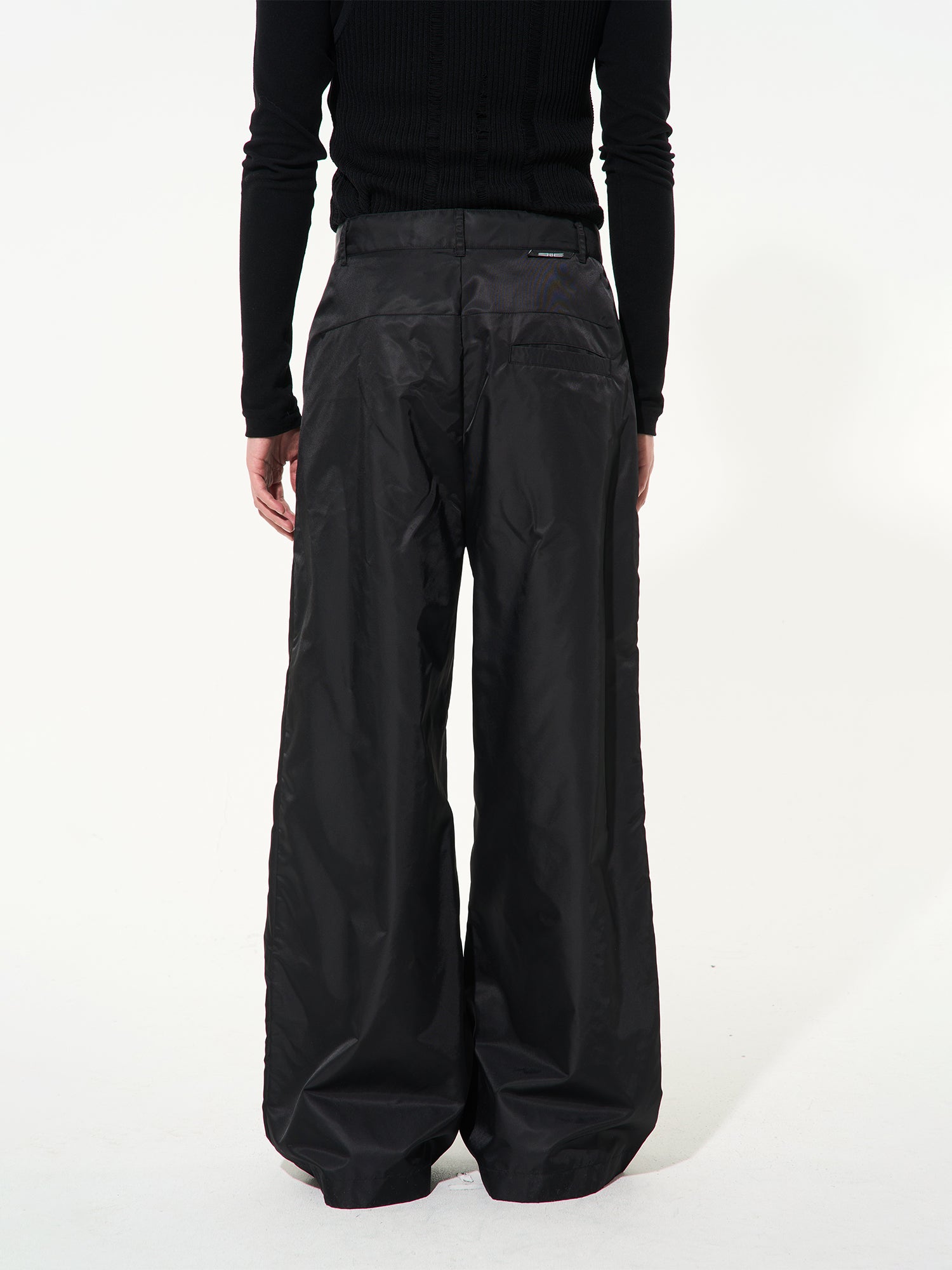 Mélanger en cuir pantalon frais