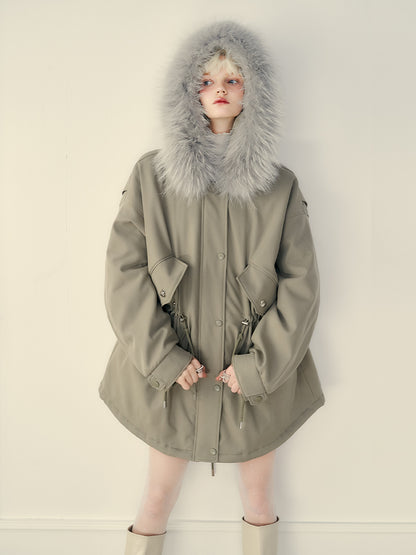 Fur Foodie Casaual Mod Coat