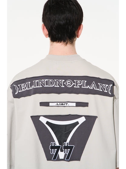 Back-print Casual Oversize T-shirt