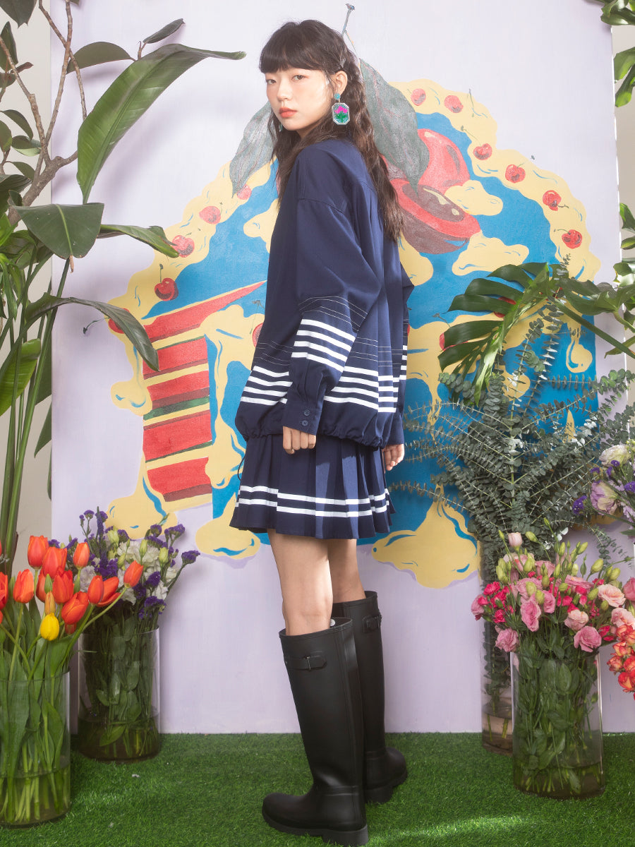 Schoolgirl clearance skirt embroidery