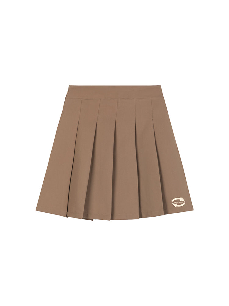 PLEARTS FLARE SHORT CASUAL SKIRT