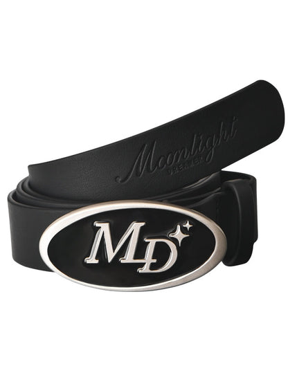 Metal Buckle Black Belt