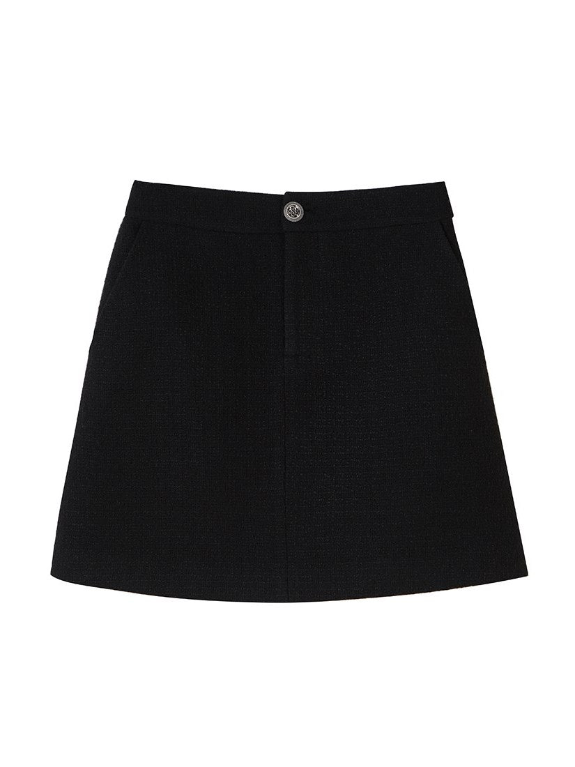 High-Waiste Slim A-LINE SKIRT