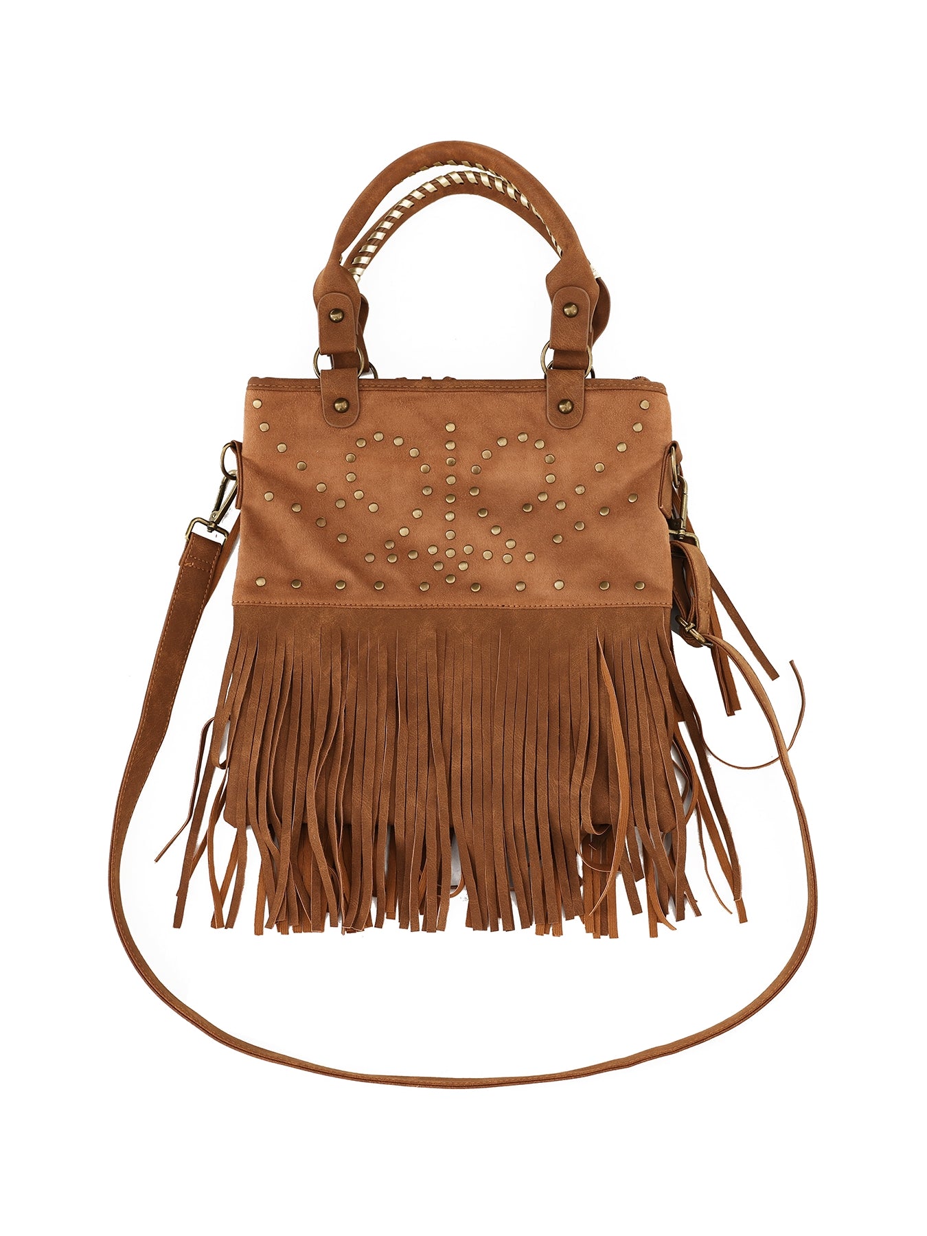 Studs 2way Western Fringe Bag