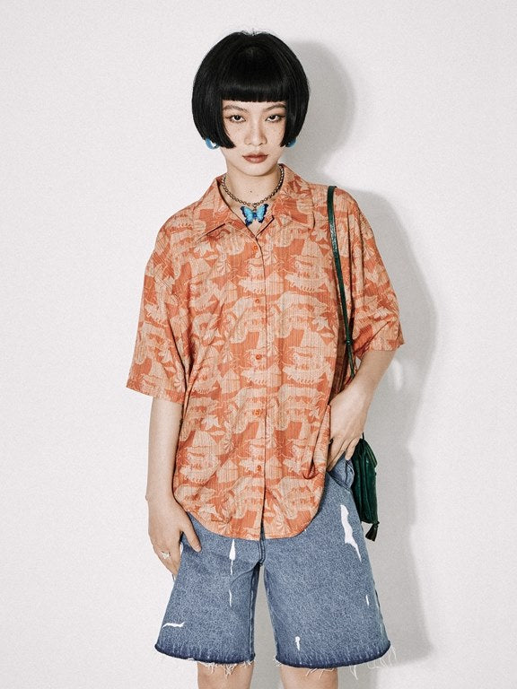 Nichi Colorful Loose Shirt