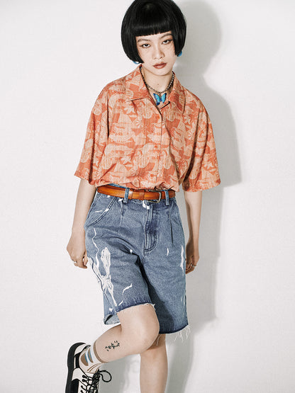 Nichi Colorful Loose Shirt