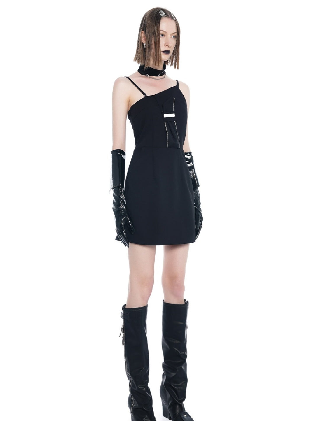 Short Nichi Irregular One-piece