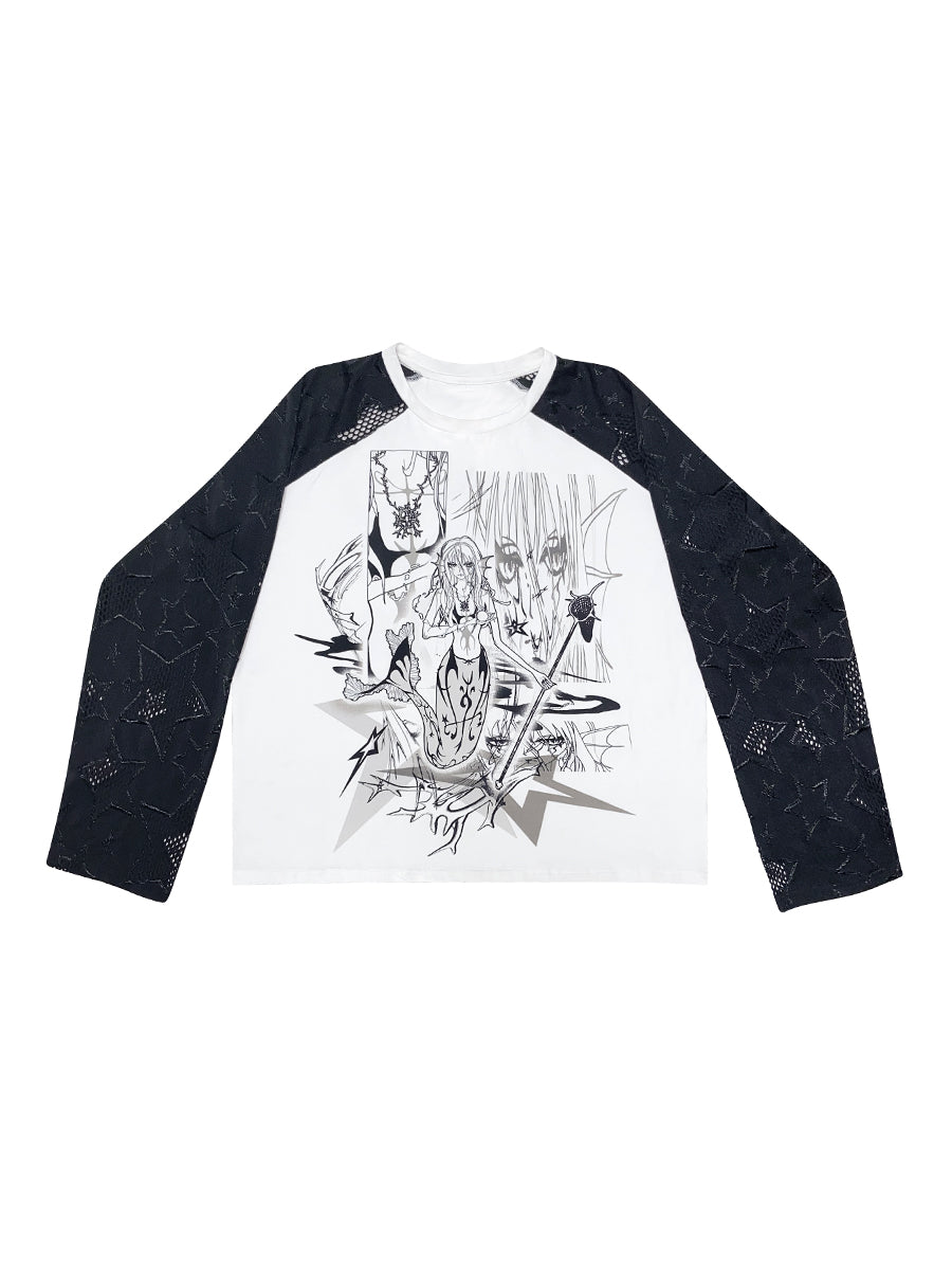 Illustration Nichi Casua Meshl T-Shirt