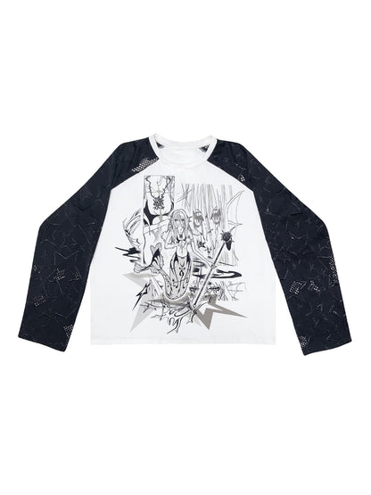 Illustration Nichi Casua Meshl T-shirt