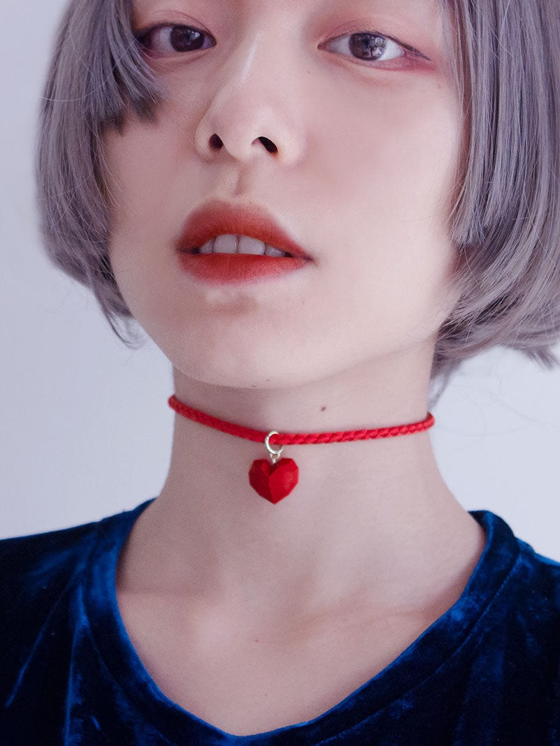 Red Love Choker