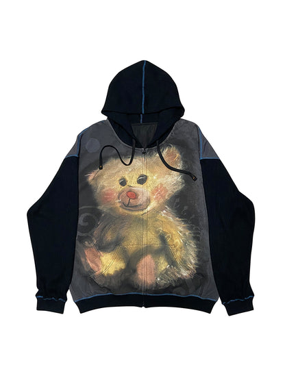 Bear Hoodie Cute Parka