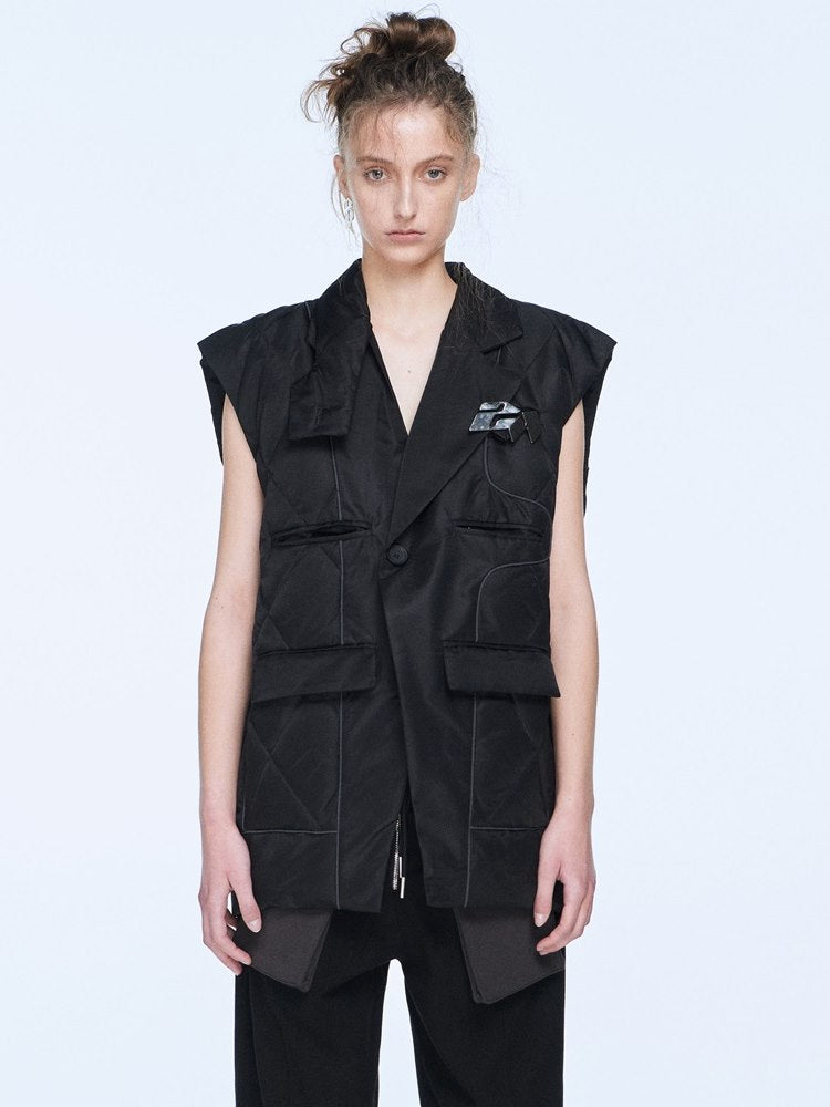 Quilting Casual Sporty Vest