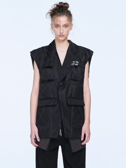 Quilting Casual Sporty Vest