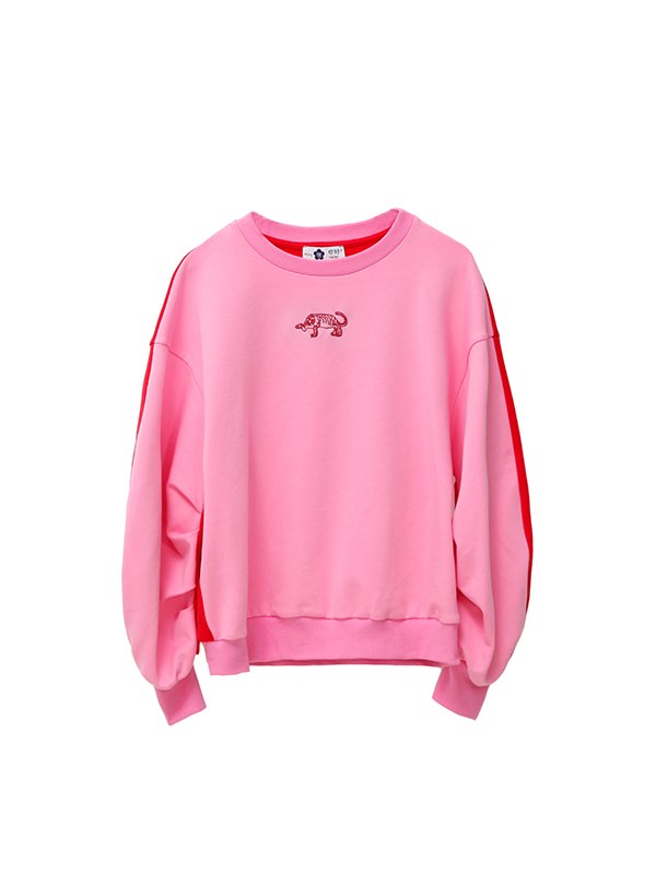 Embroidery Loose Sweat Pullover