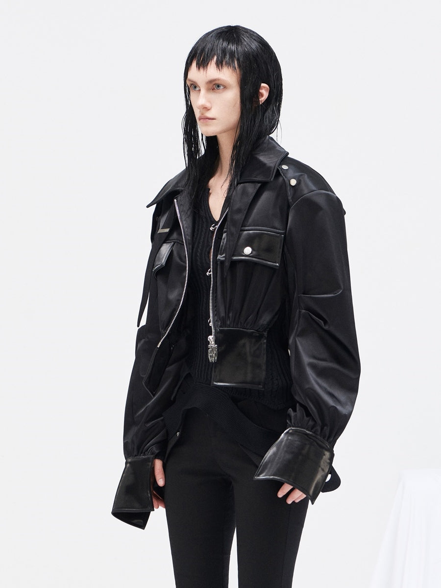 Leather Cool Nichi Jacket