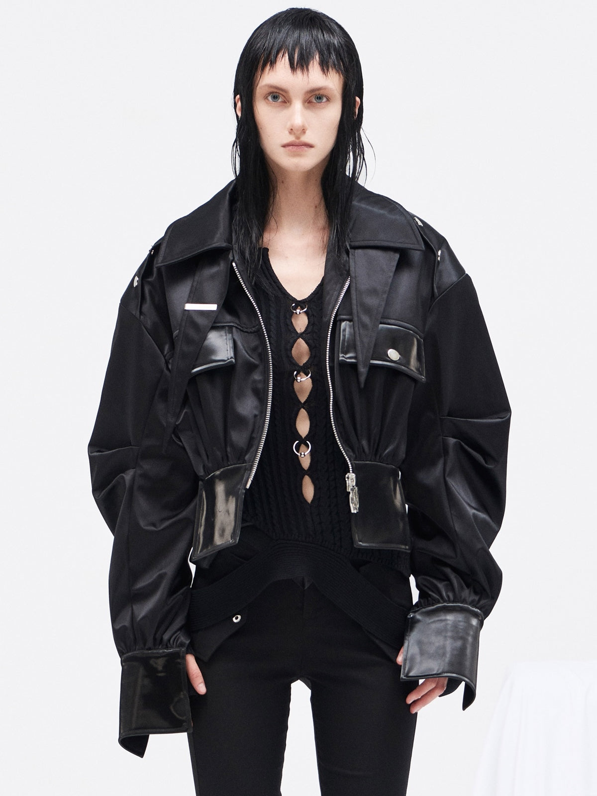 Leather Cool Nichi Jacket