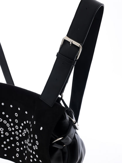 Sac en daim de papillon rivet