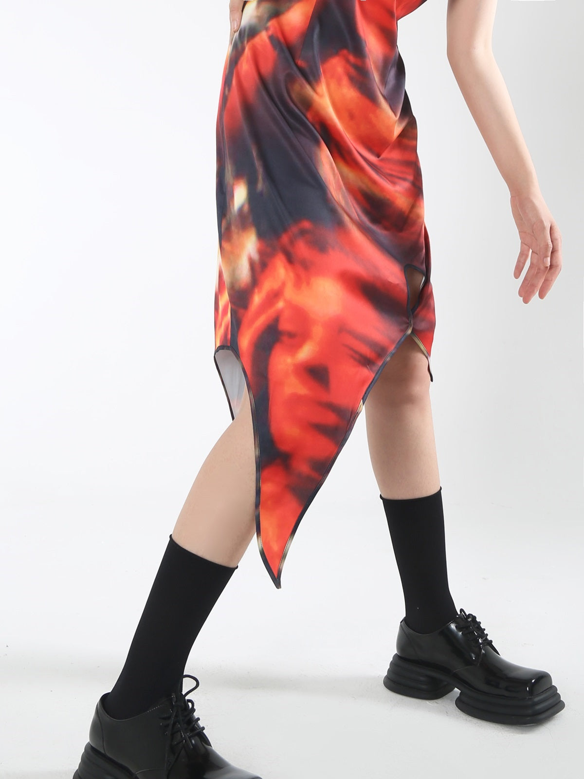 Nichi IRREGULAR WATERCOLOR ONE-PIECE