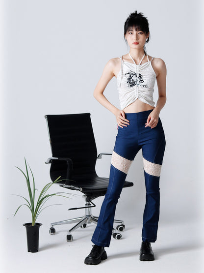 Nichi Cropped Retro Camisole