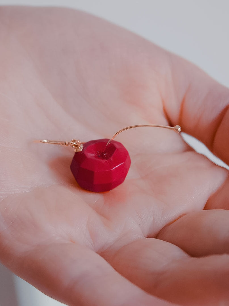 Red Cherry Earrings