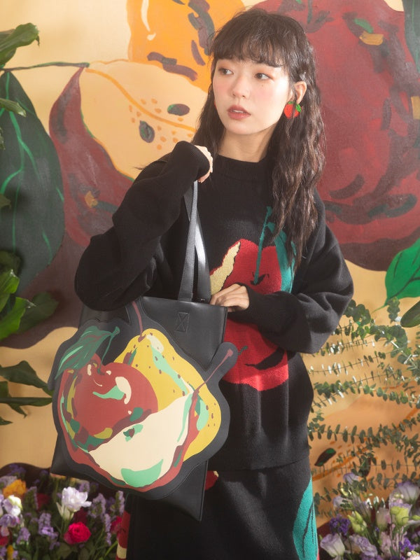 Fruit Nichi Retro Three-dimensional Bag