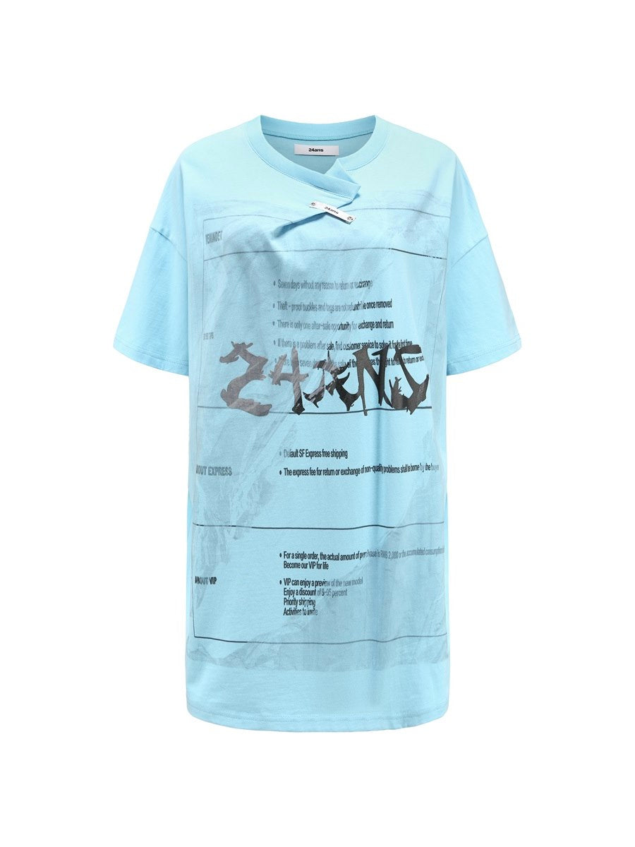 Graphic Nichi Loose Print T-shirt - 24ans – ARCANA ARCHIVE