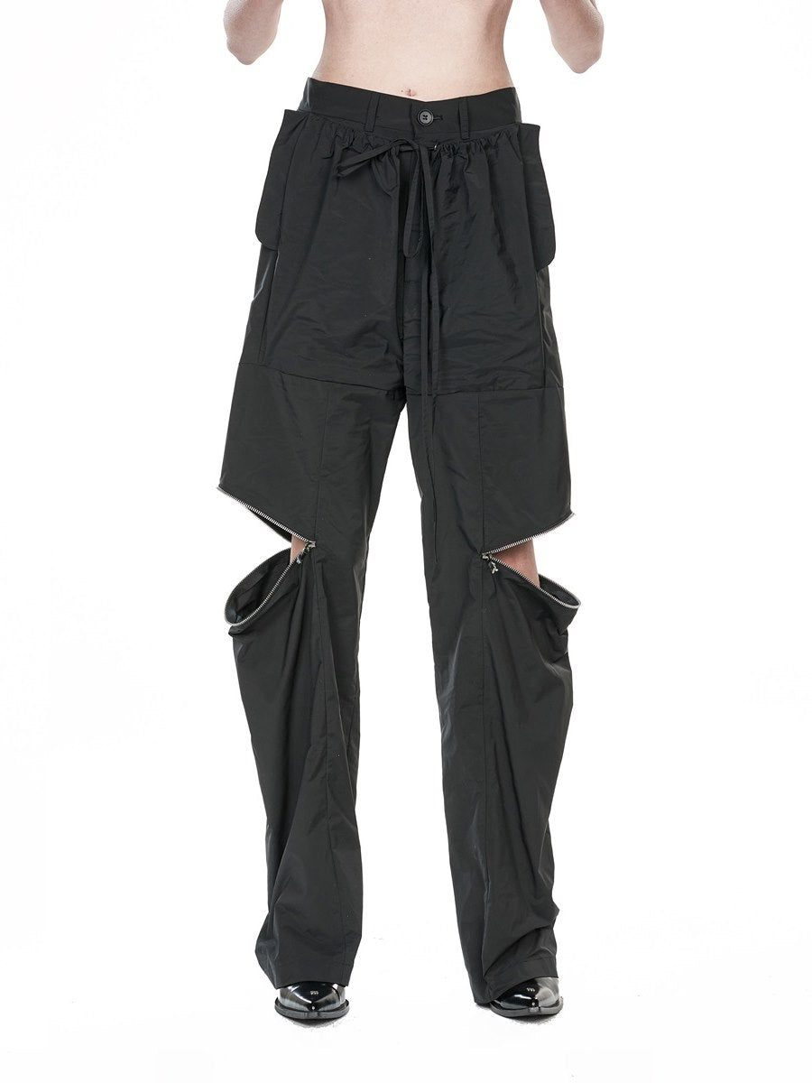 Loose Cut Cool Wide-leg Pants