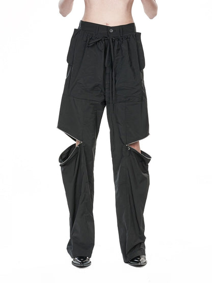 Loose Cut Cool Wide-leg Pants