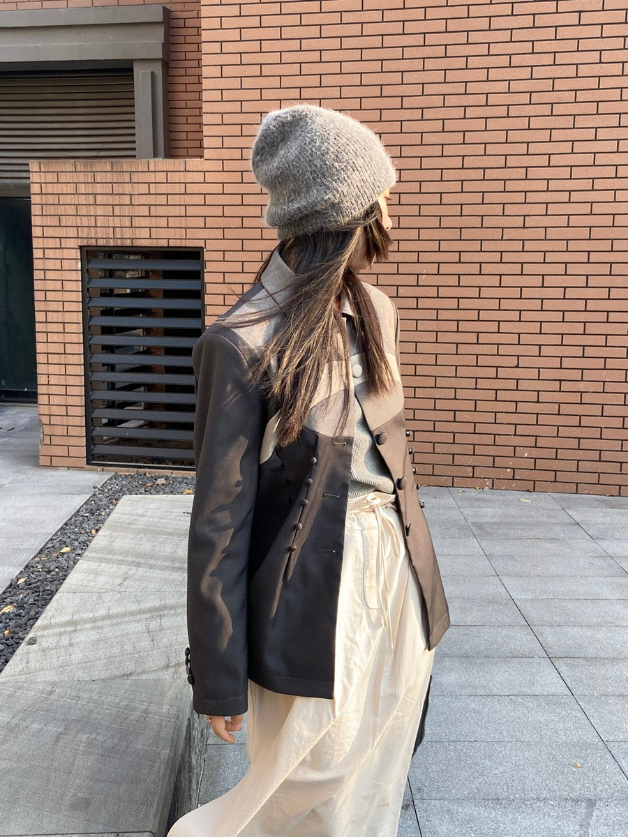 Nichi Ribbon Over-size Jacket