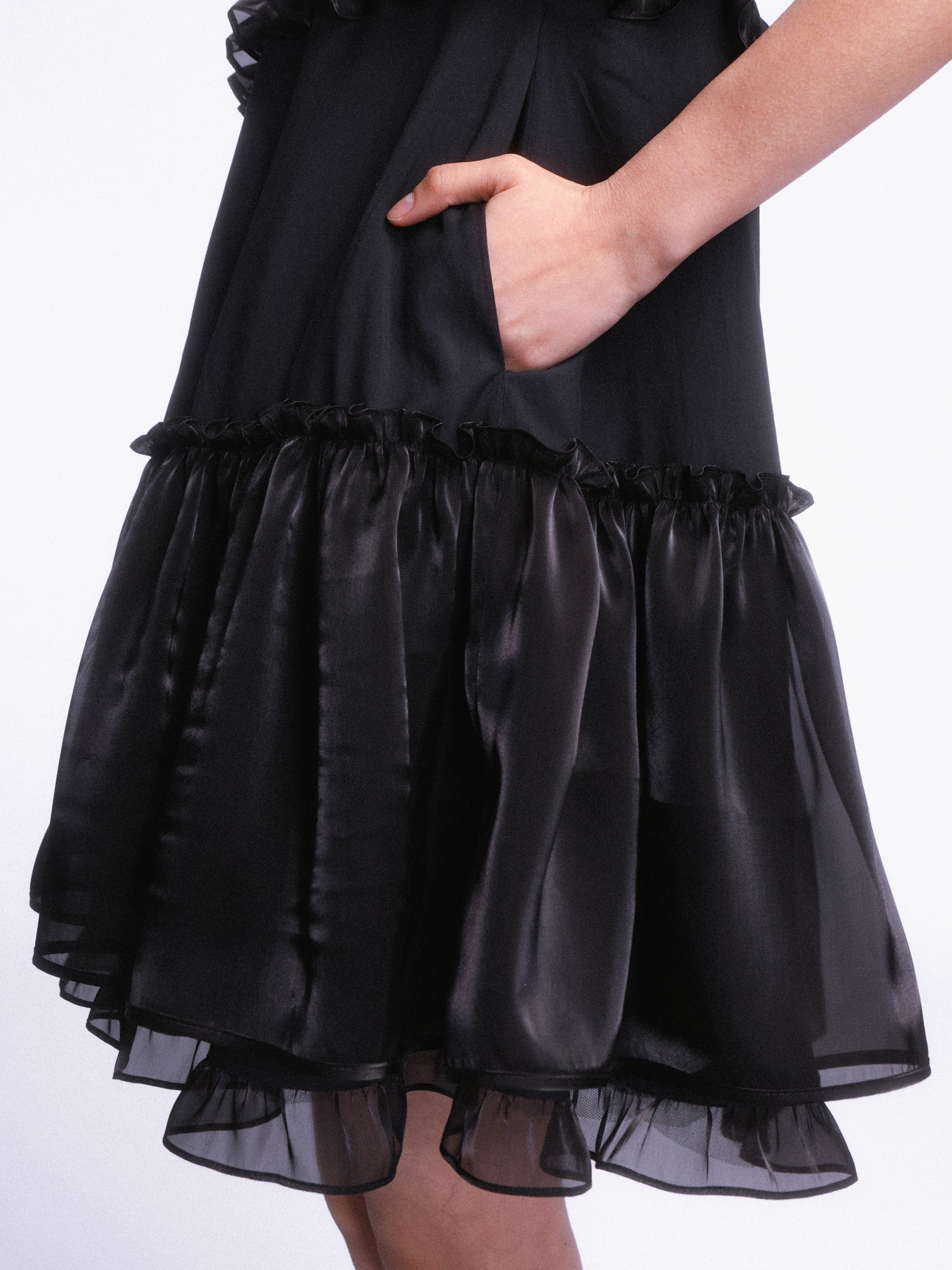 Tulle Frill Tiered ONE-PIECE