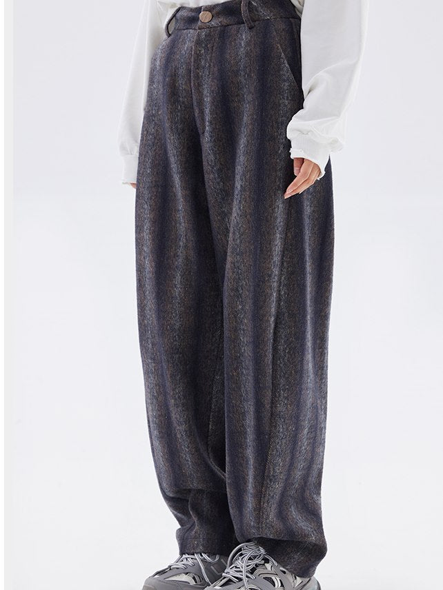 Stripe Loose Wide Casual Pants