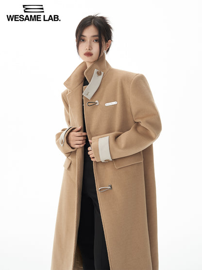 Nichi vintage bi-coloor long-coat