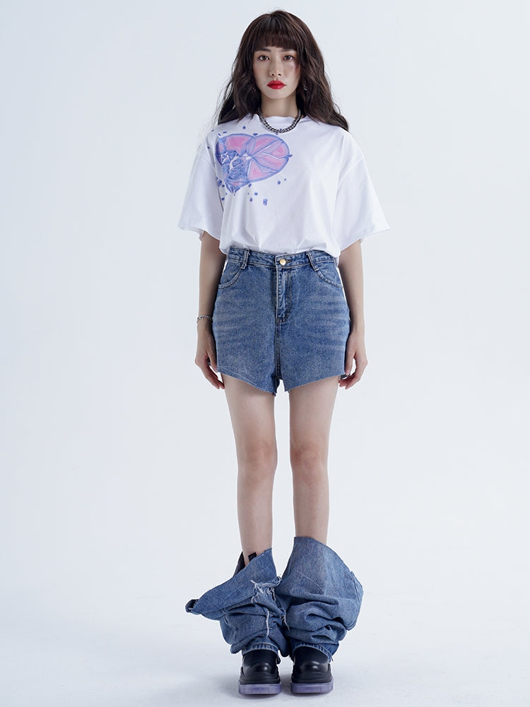 Oversized Short Sleeve T-Shirt