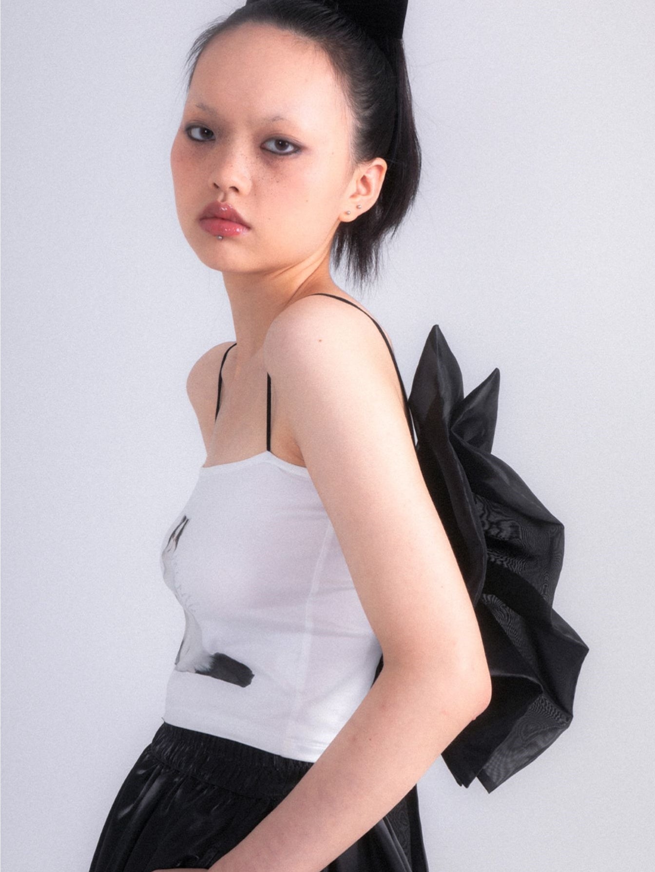 Back-ConScious Ribbon Cat Camisole