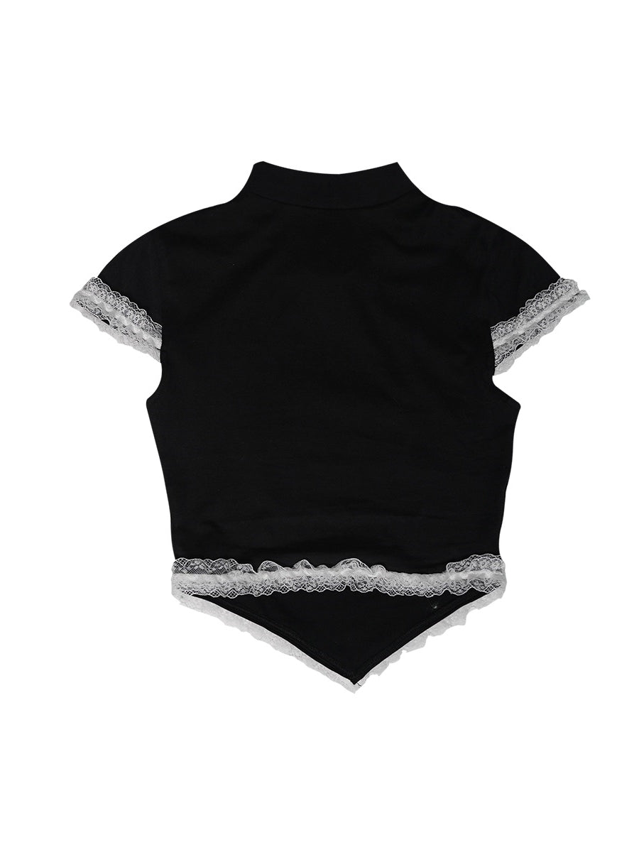 Lolita Lace Cut Nichi T-Shirt