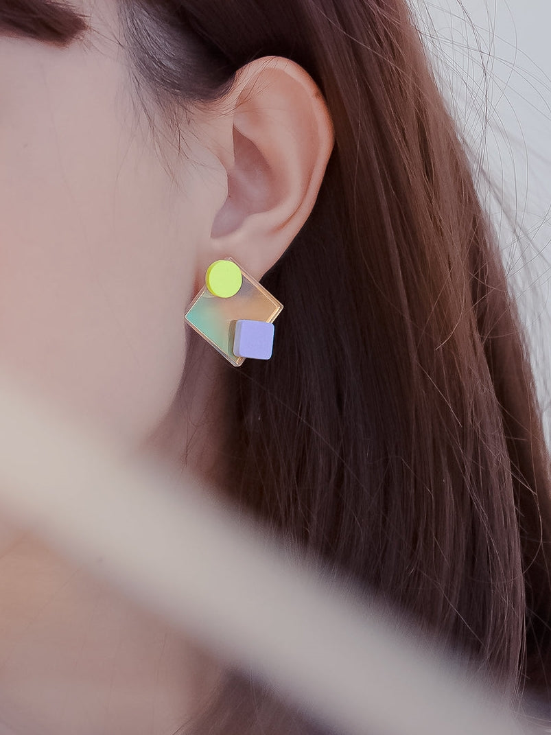 Simple Square Earrings