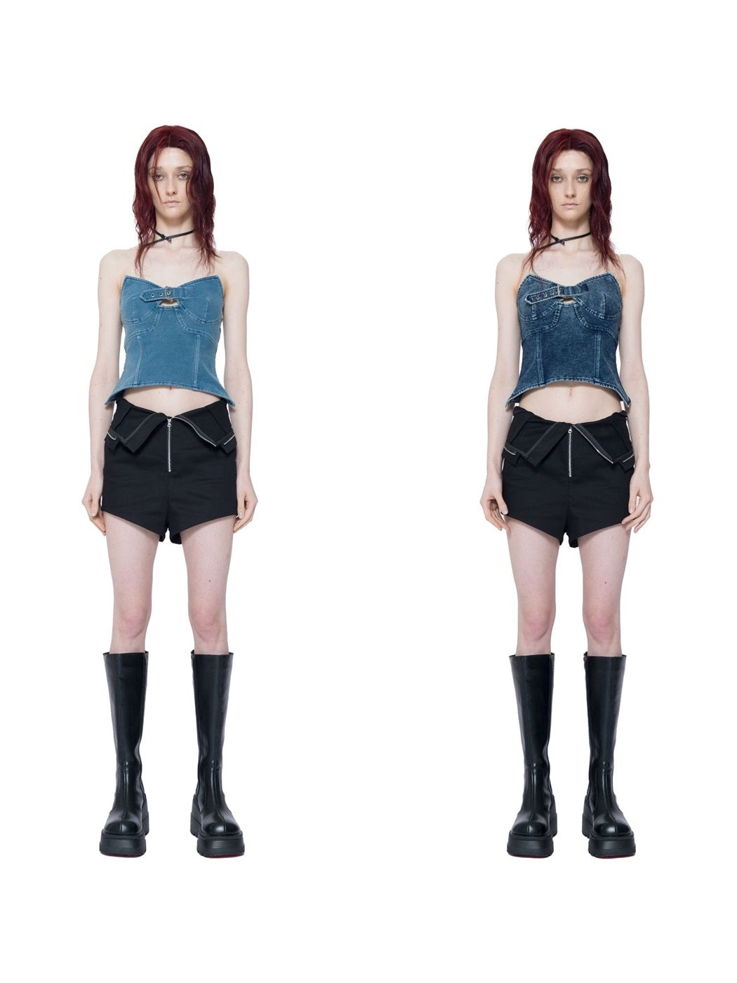 Denim Summer Casual Tube-Top