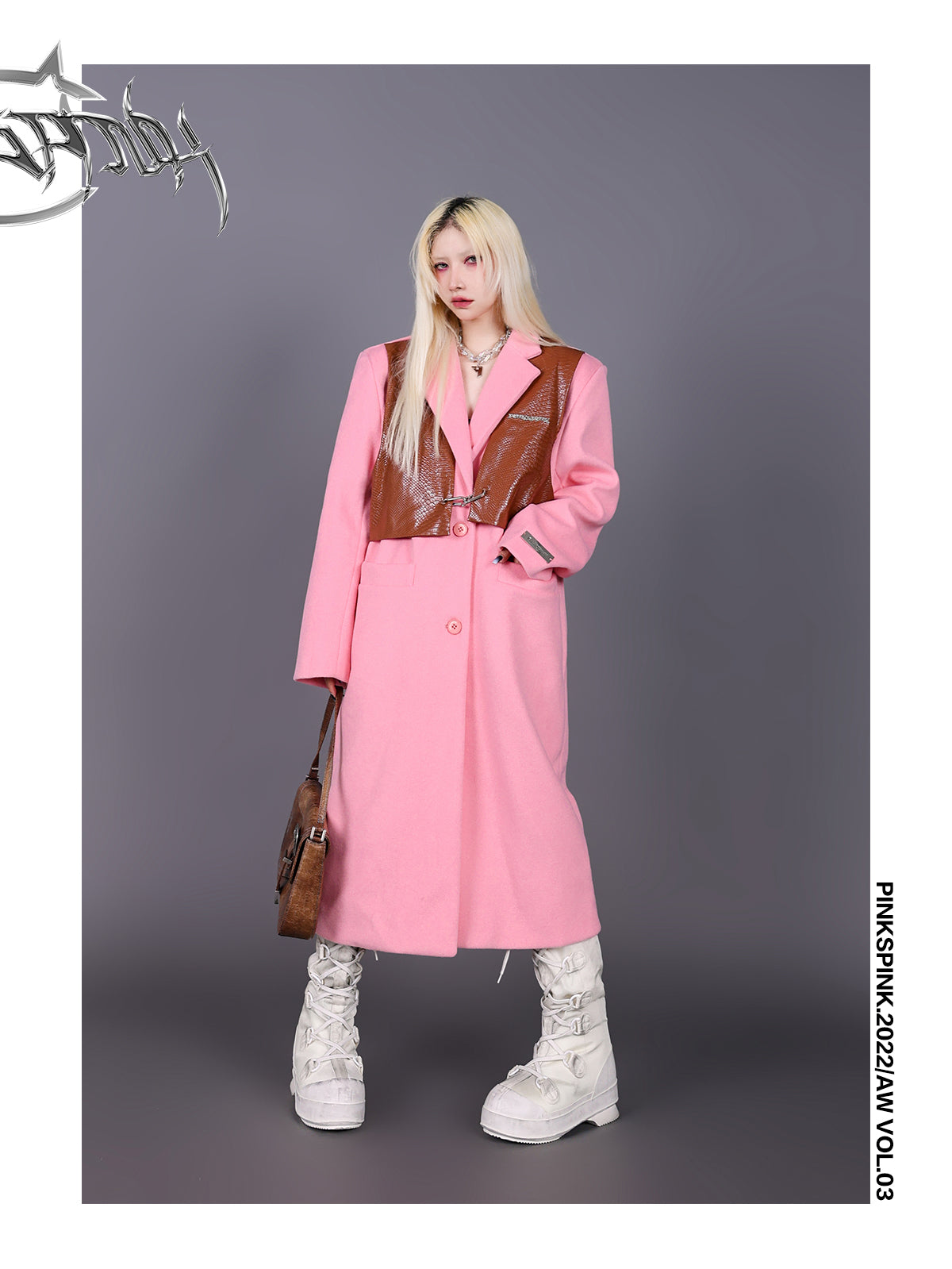 Langer modischer Nichi-Trenchcoat