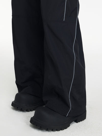 Unisex Plain Loose Relax Casual Wide-Pants