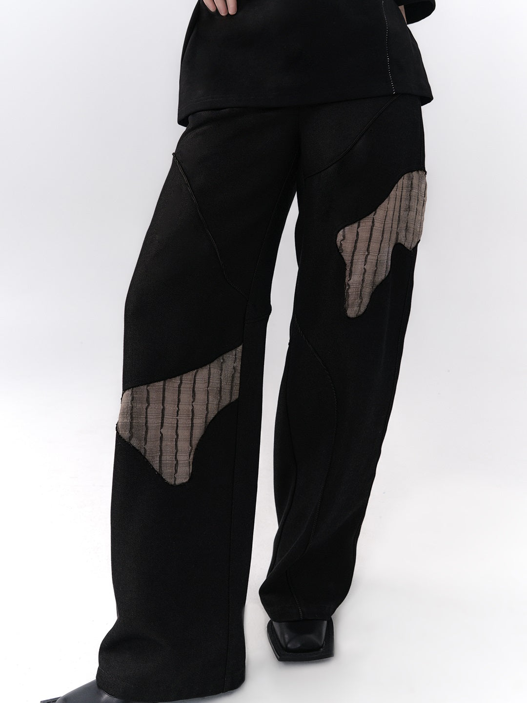 Nichi Wide-Leg Casual Straight Pants