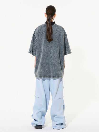 UNISEX WRINKLED OVERSIZE CUTSEW